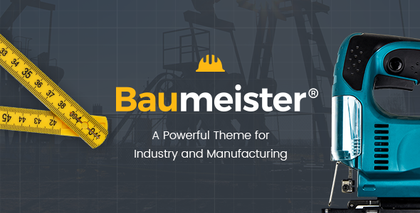 Baumeister Wordpress Theme