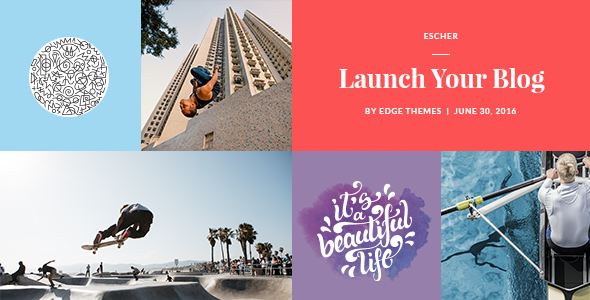 Escher Wordpress Theme