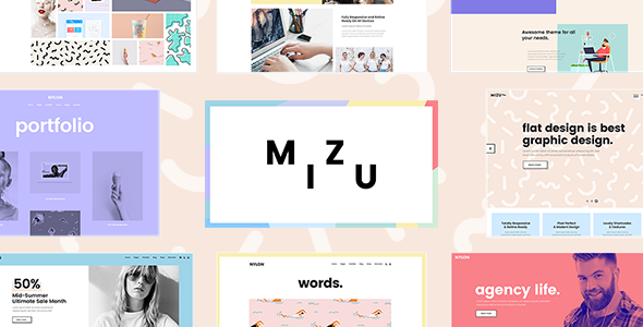 Mizu Wordpress Theme