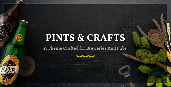 Pints&Crafts Wordpress Theme