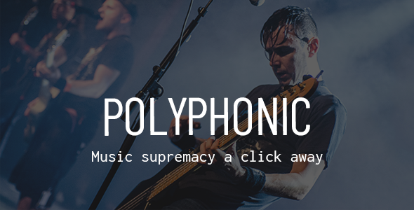 Polyphonic Wordpress Theme