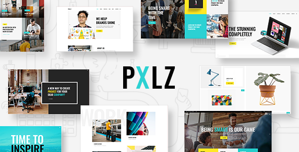 Pxlz Wordpress Theme