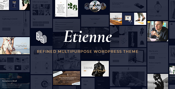 Etienne Wordpress Theme