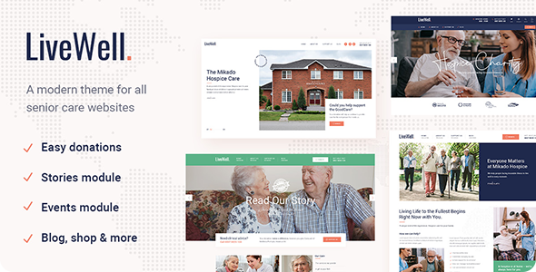 LiveWell WordPress Theme