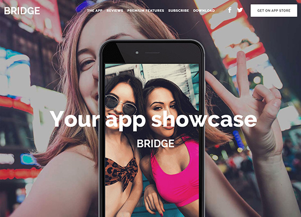 App Showcase Bridge Theme Demo