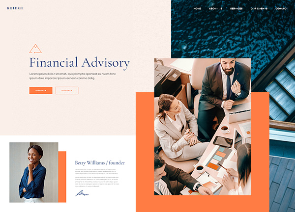 Consulting Company Bridge Theme Demo