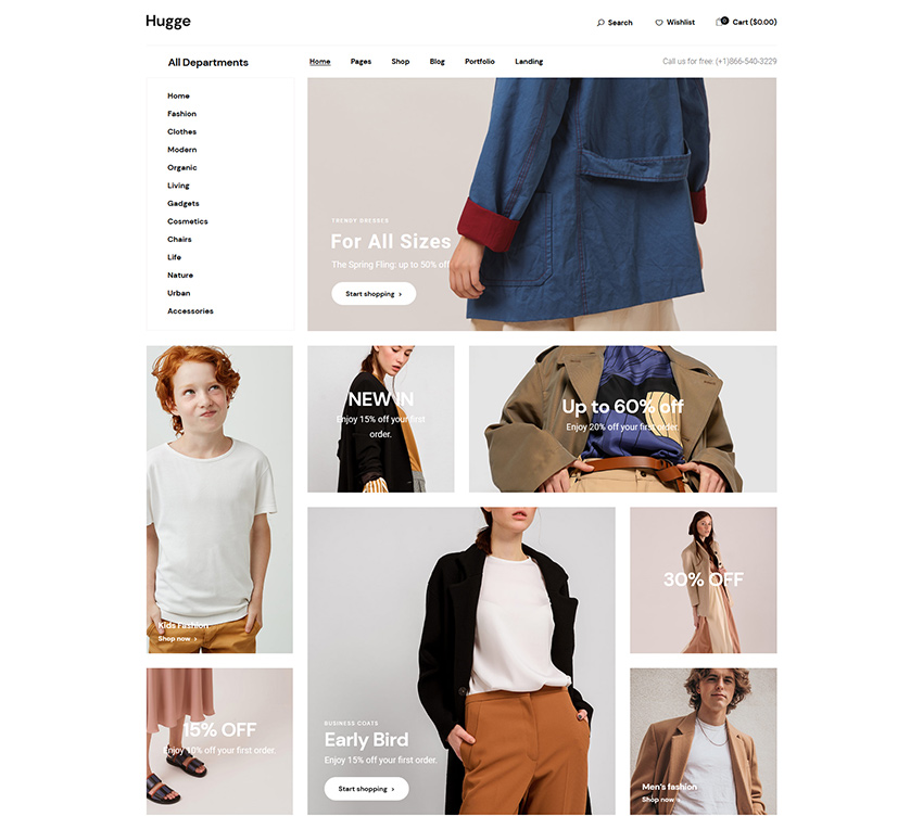 Hugge WordPress Theme