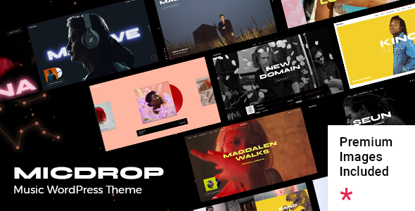 Micdrop WordPress Theme