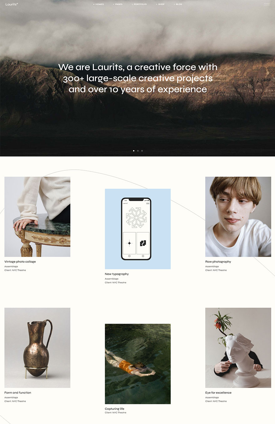 Laurits WordPress Theme