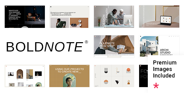 Boldnote WordPress Theme