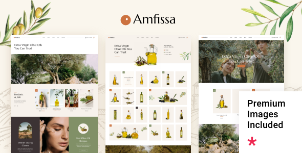 Amfissa WordPress Theme